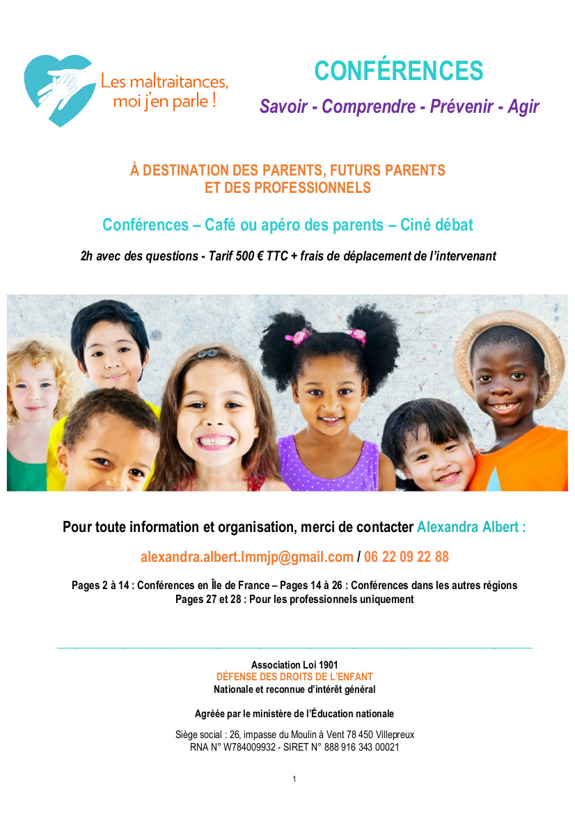 Conférences Janvier 2026